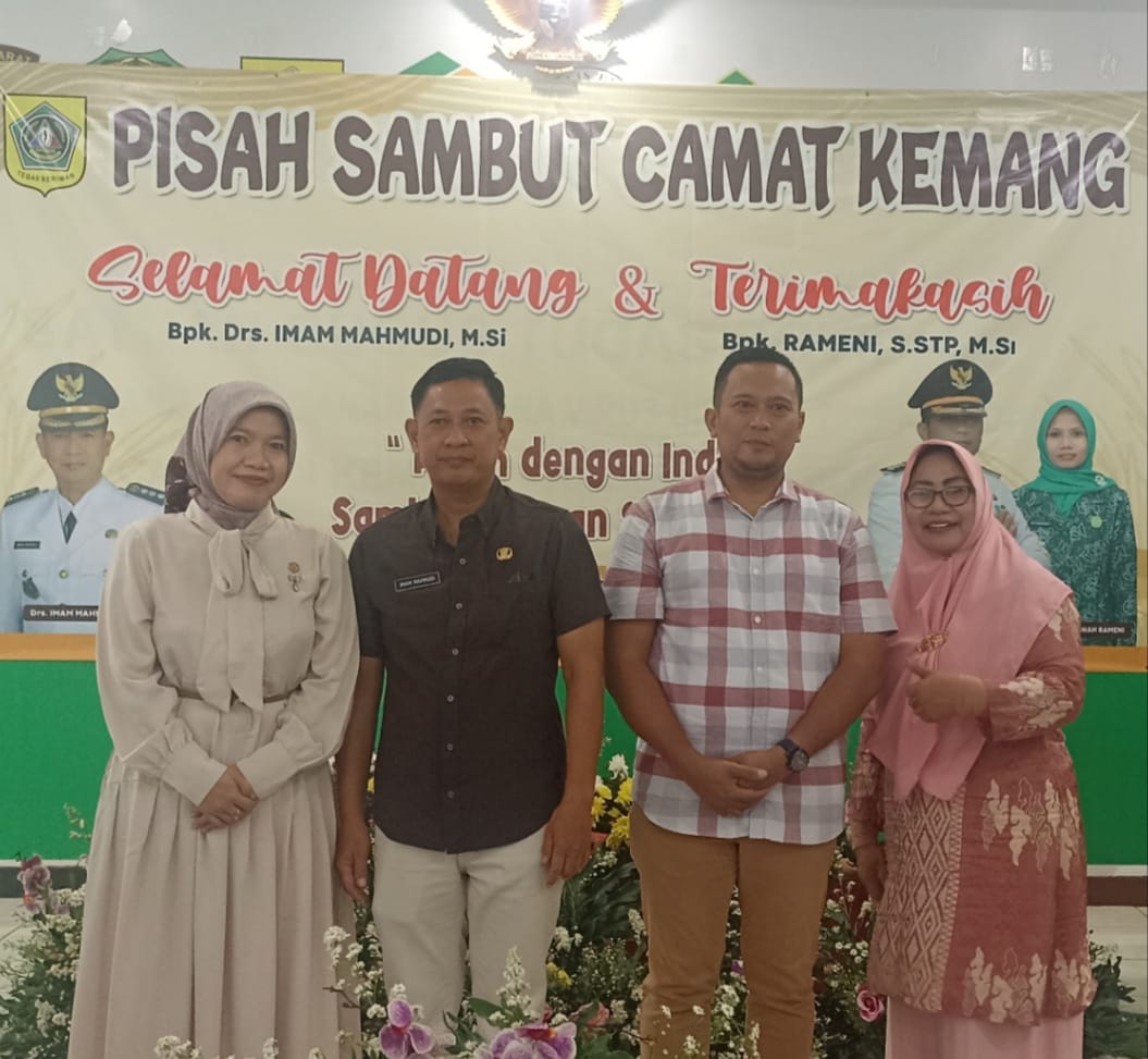 Lepas Sambut, Imam Mahmudi Gantikan Rameni Menjadi Camat Kemang