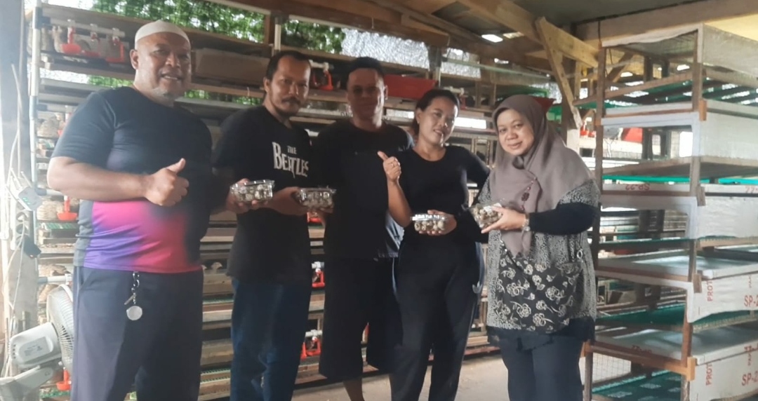 Kunjungan Silaturahmi Yayasan  PPIQaila ke Kandang Telur Puyuh di Pasir Pendey Bogor 