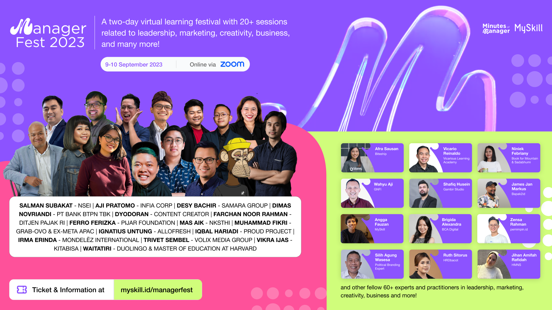 Manager Fest 2023: Buka Peluang Baru Melalui Pembelajaran Virtual dan Pengembangan Diri