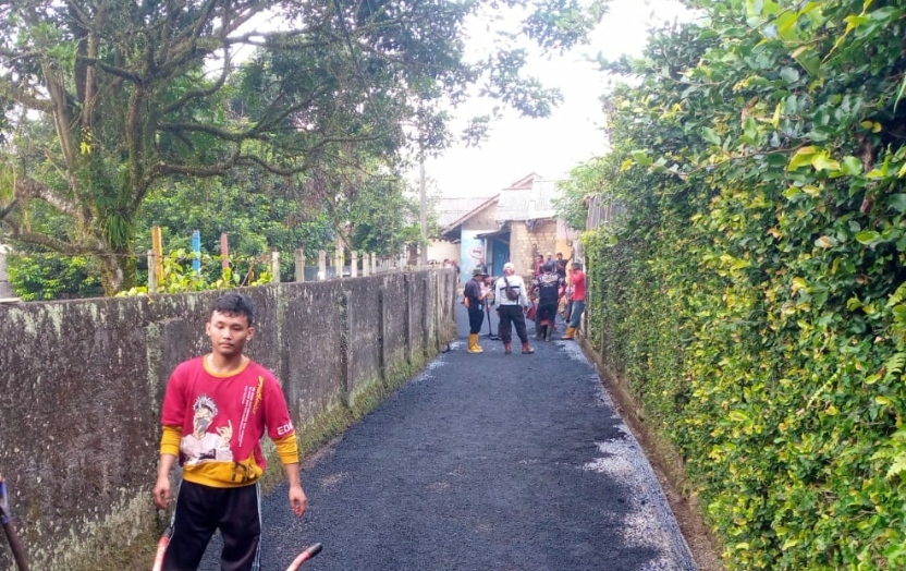 Pemdes Sukadamai Realisasikan Bantuan Keuangan Infrastruktur Desa Tahun 2025, Fokus pada Kualitas Pembangunan