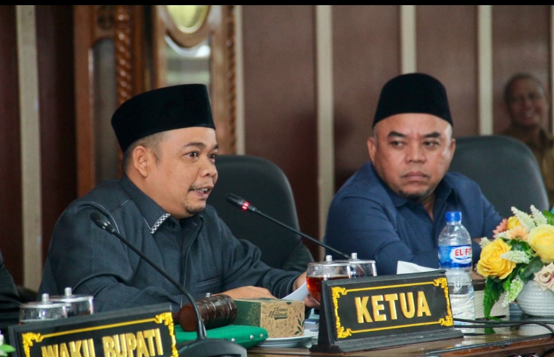 Wabup Jamri Hadiri Rapat Paripurna Pengantar Nota Keuangan Ranperda APBD Labuhanbatu TA 2026