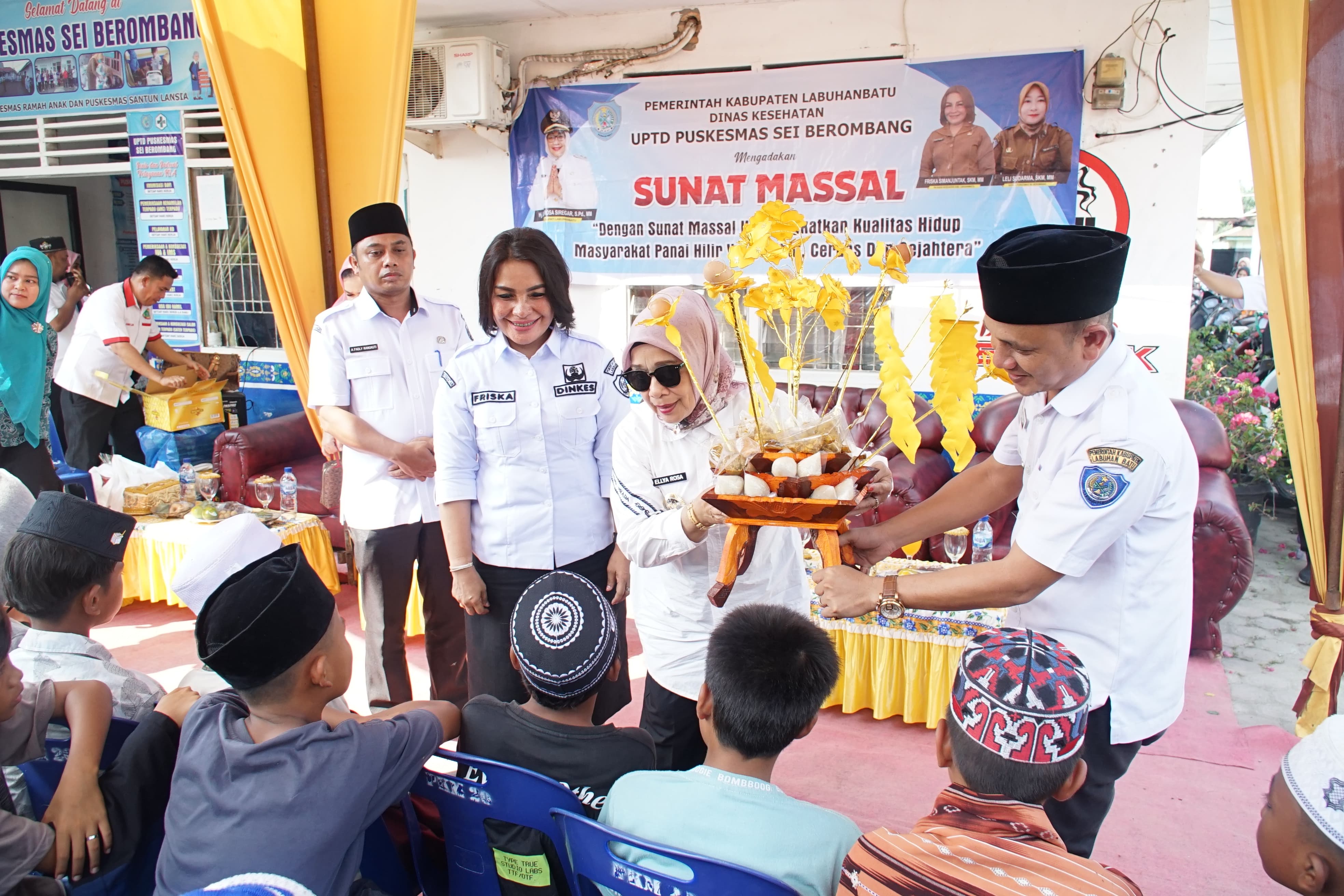 Sunat Massal Dinkes Akan Berkelanjutan Setiap Tahunnya