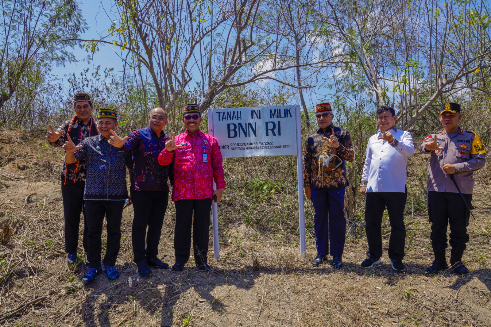 BNN Terima Hibah dari Pemkab Manggarai Barat, Sinergi Percepatan Pembangunan BNN  Kabupaten/Kota