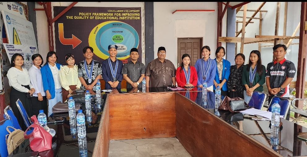 GMKI Kutacane Buka Sejarah Baru, Audiensi dengan UGL Bahas Pengadaan Mata Kuliah Agama Kristen