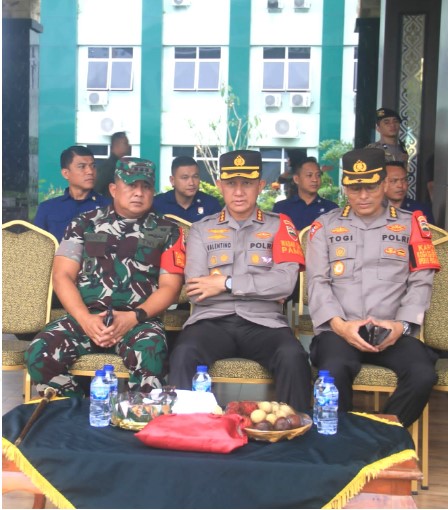 Kapolrestabes Medan Hadiri Apel Gelar Pasukan Kunjungan Wakil Presiden RI   