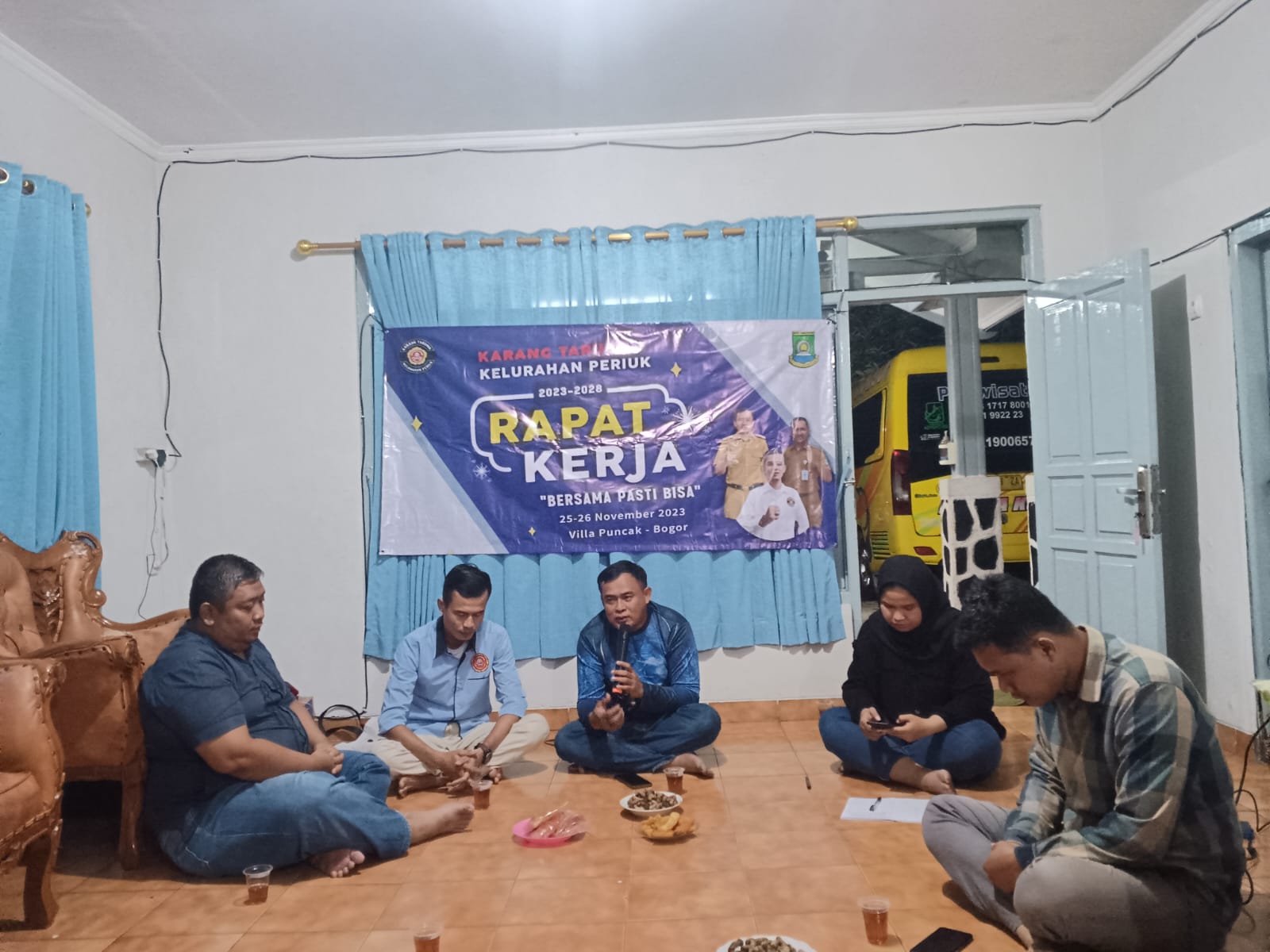 Karang Taruna Kelurahan Periuk Adakan Rapat Kerja dan Reshuffle Kepengurusan Periode 2023-2028