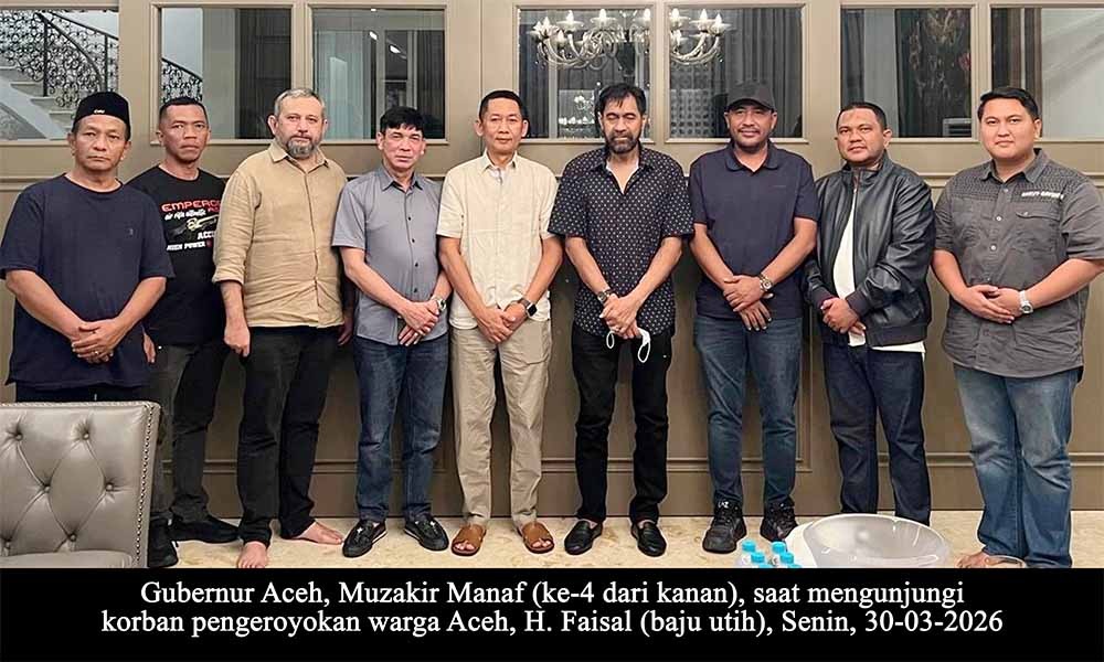 Gubernur Aceh Kunjungi Korban Pengeroyokan di Polda Metro Jaya, Kapolri Harus Memberi Atensi Khusus