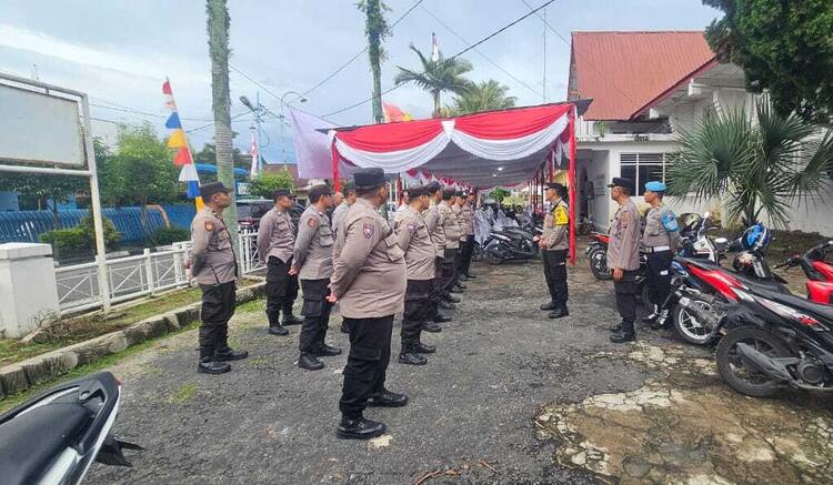 Polres Siantar Amankan Pendaftaran Pilkada, Prioritaskan Konvoi Pendukung