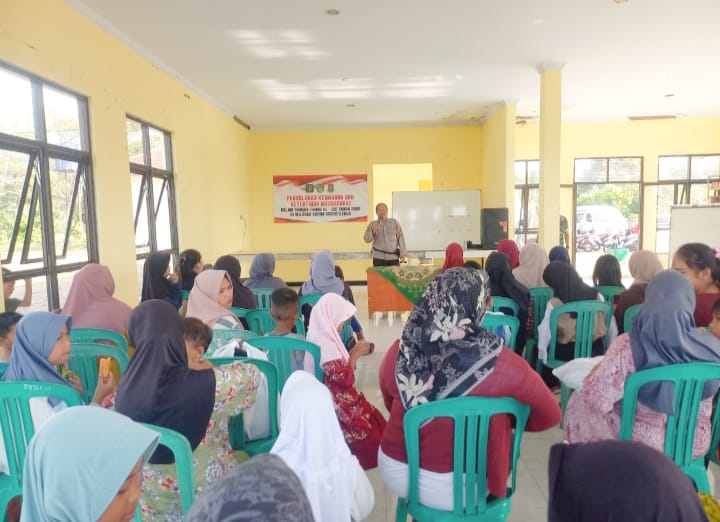 Kodim 0623/Cilegon Gelar Penyuluhan Kamtibmas dalam Rangka TMMD ke-125 Tahun 2025
