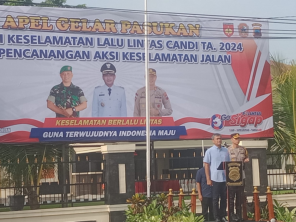 Pasukan Oprasi Candi dan Aksi Keselamatan Lalulintas Tahun 2024 Resmi Dibuka