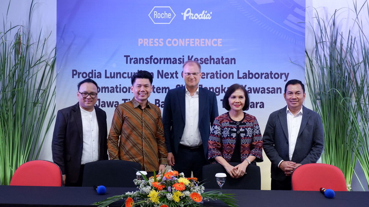 Prodia bersama Roche Diagnostics Luncurkan Next Generation Laboratory Automation System