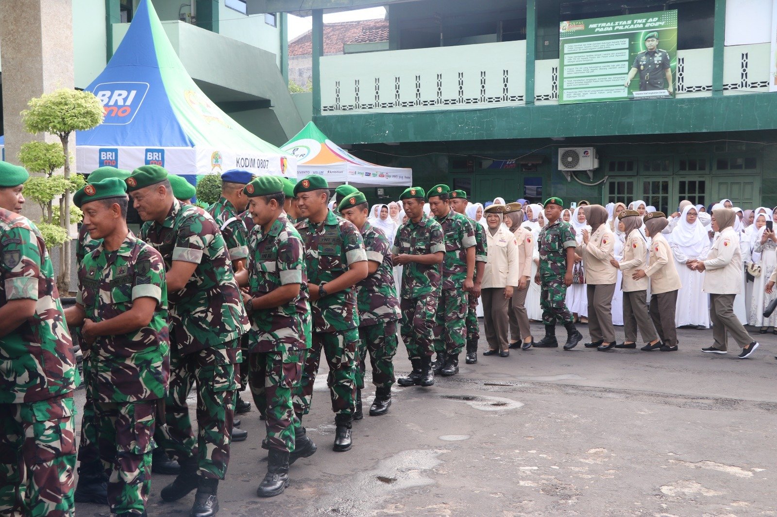 Halalbihalal di Kodim Tulungagung, Momen Keakraban Pimpinan dan Bawahan