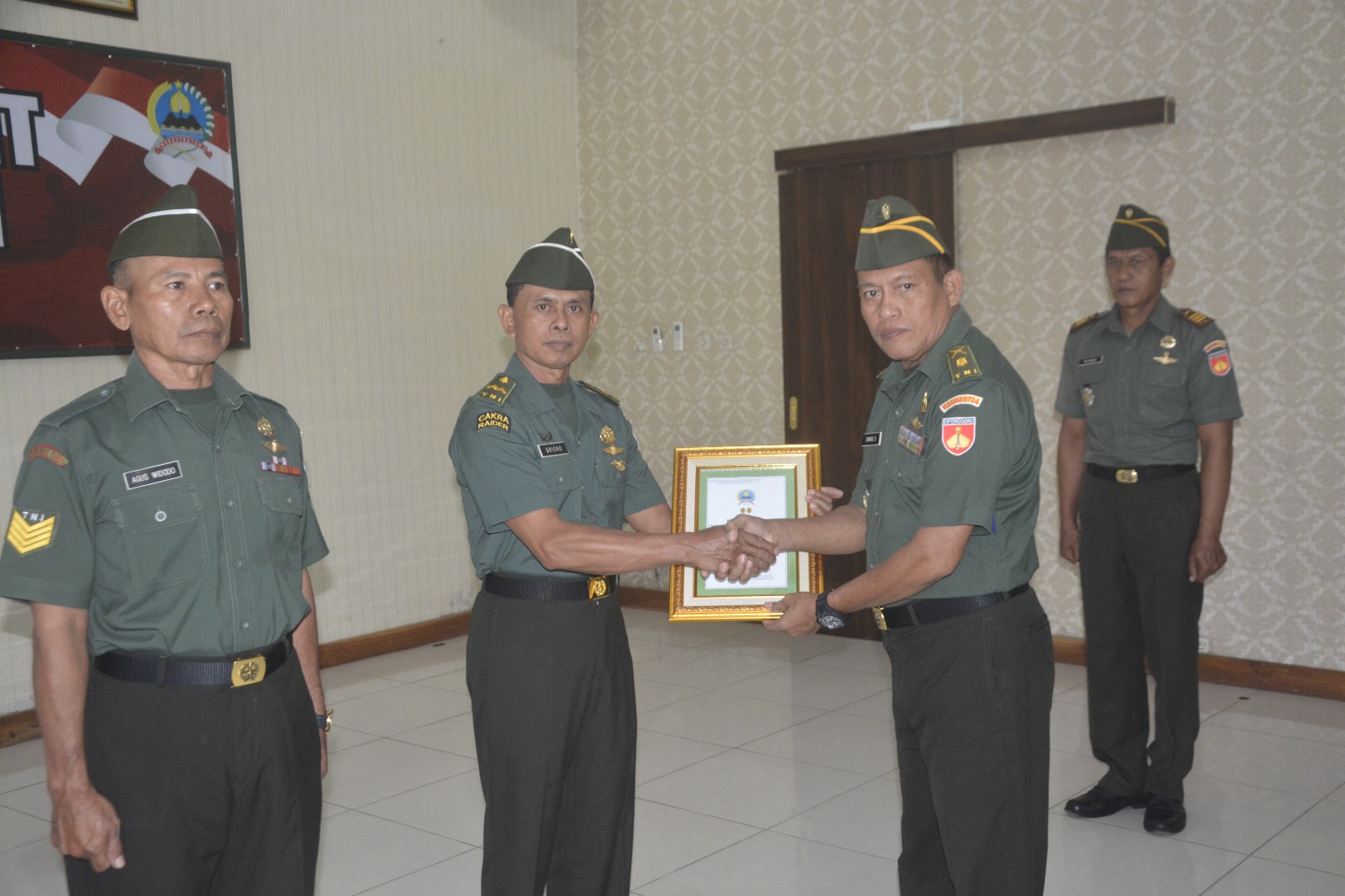 Kodim Boyolali Lepas Anggota Yang Purna Tugas