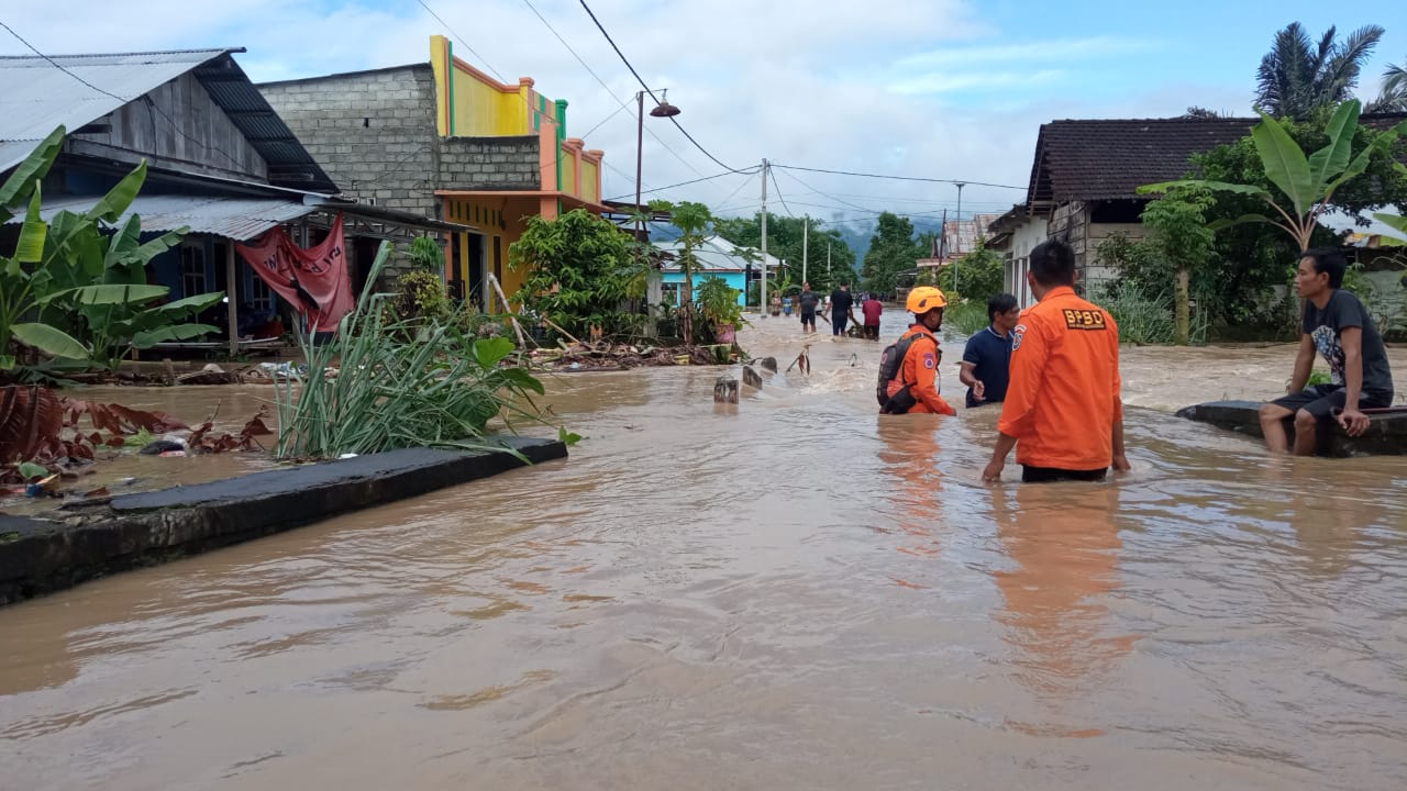 Banjir Rendam Ratusan Rumah di Kabupaten Bolaang Mongondow