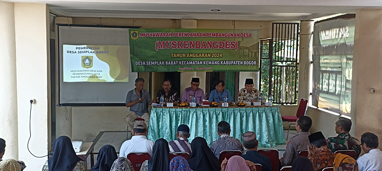 Musrembang Desa RKP Tahun 2024 Pemdes Semplak Barat 70 Persen Pembangunan Infrastruktur