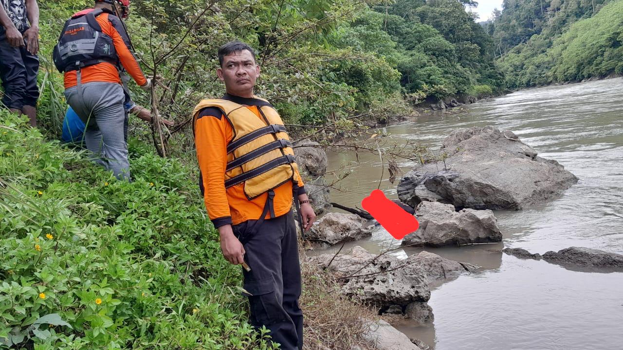 Setelah Tiga Hari Hilang Karena Hanyut di Sungai Alas Desa Kompas, Ditemukan Sudah Tak Bernyawa