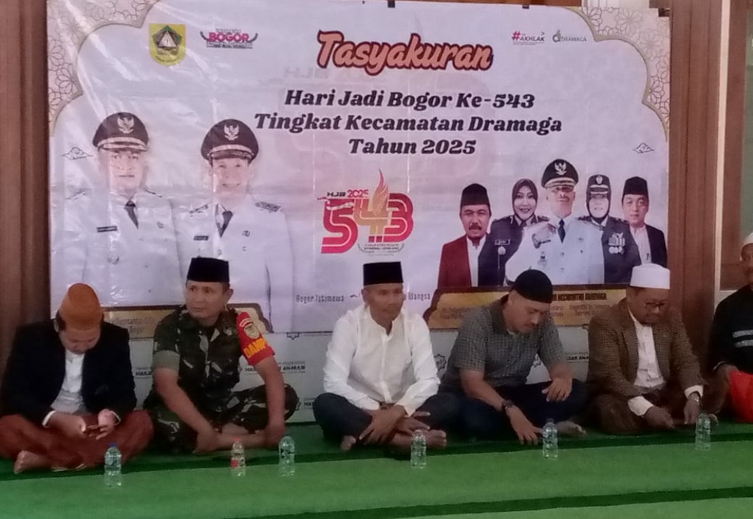 Tasyakuran Hari Jadi Bogor ke-543: Kecamatan Dramaga Mengucapkan Selamat dan Harapan