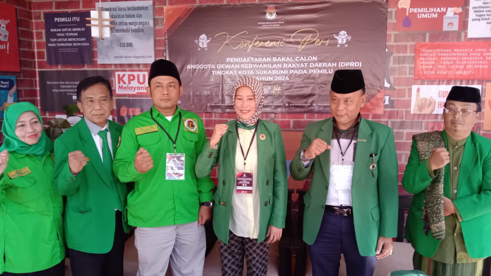 Ketua DPC PPP Kota Sukabumi Hadiri Sertijab Walikota dan Wakil Walikota Sukabumi