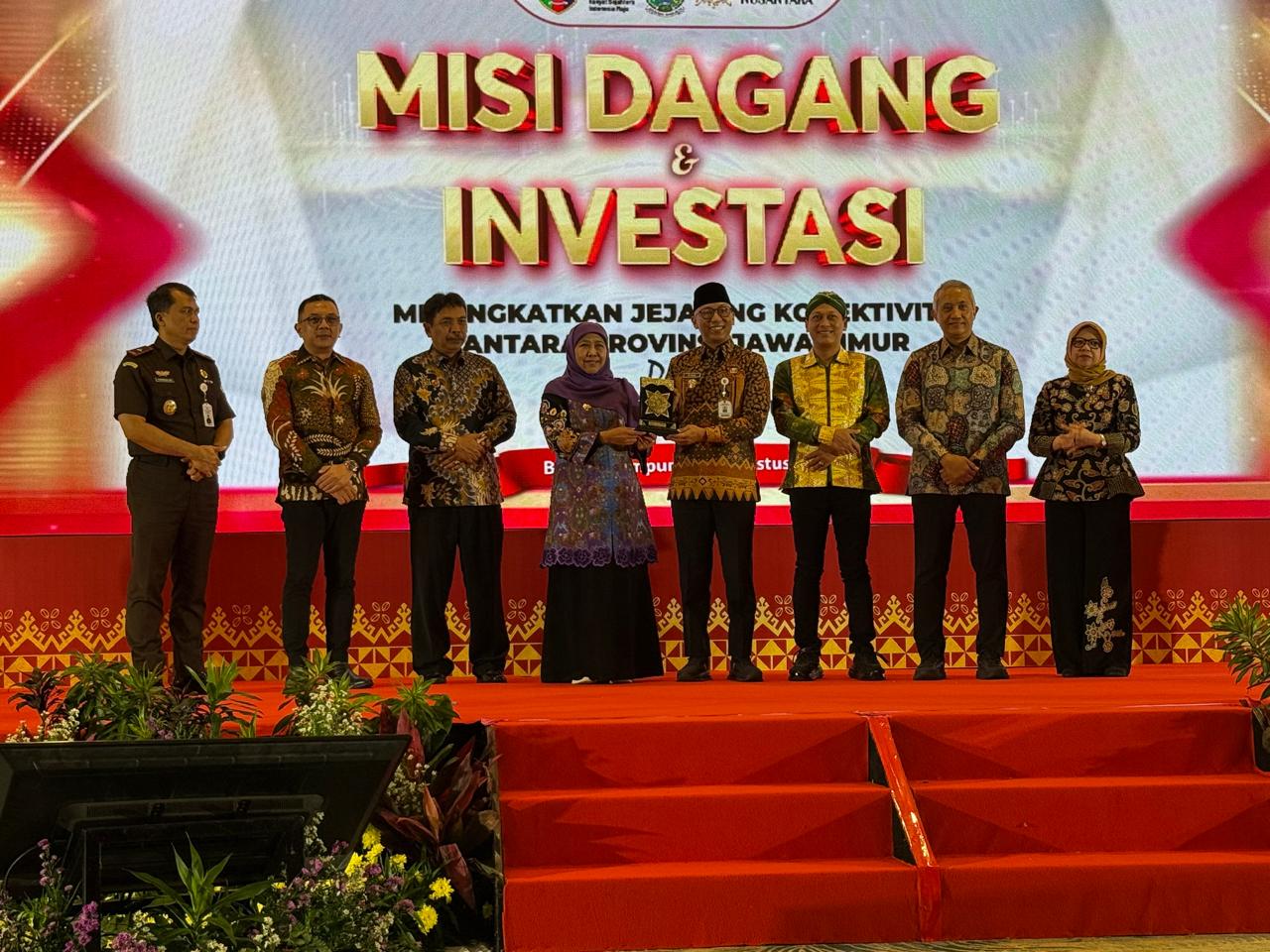 Waketum KADIN  Munir Abdul Haris  :  Transaksi Misi Dagang Jatim-Lampung 1 Triliun