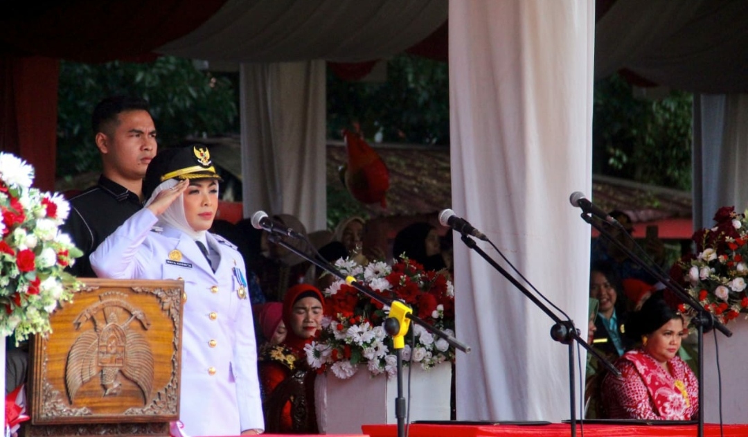 Bupati Labuhanbatu Jadi Inspektur Upacara HUT ke-80 Kemerdekaan RI