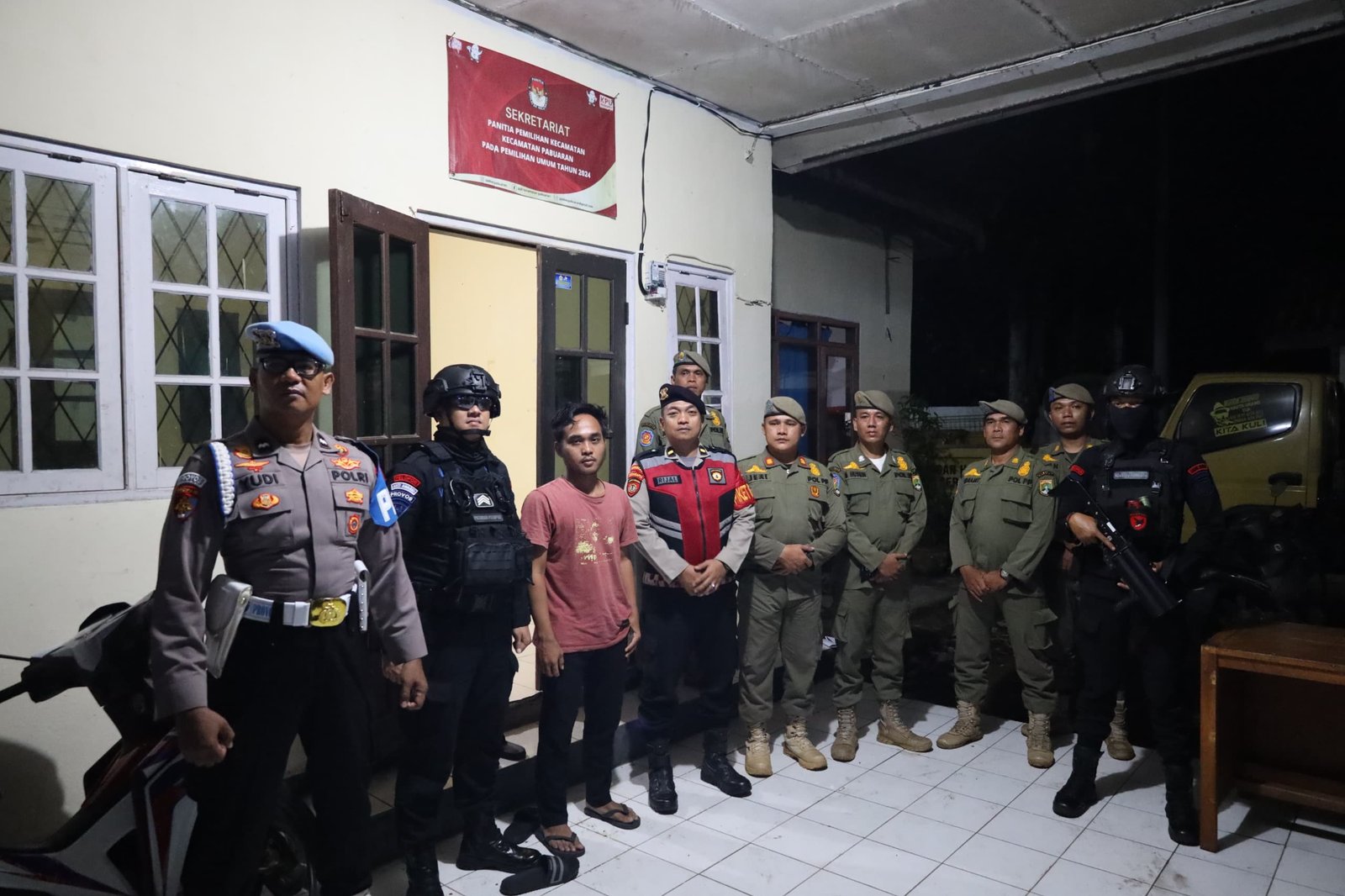 Patroli Skala Besar, Polda Banten Siap Amankan Pemungutan Suara Ulang (PSU)