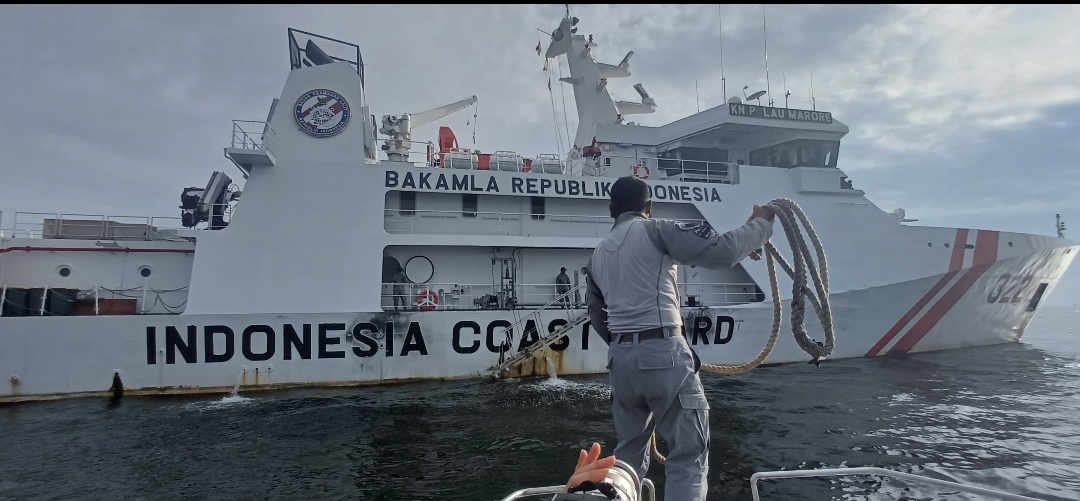 Bakamla RI  Latihan Passing Exercise Bersama Japan Coast Guard PLH 07