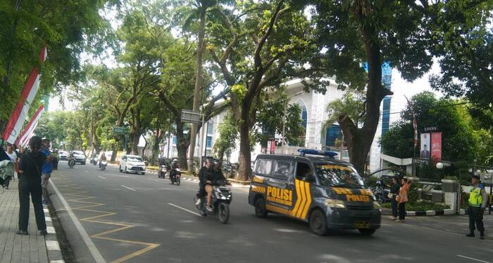 Presiden Hadiri Rakernas GAMKI, Masyarakat Memadati Lapangan Benteng Medan