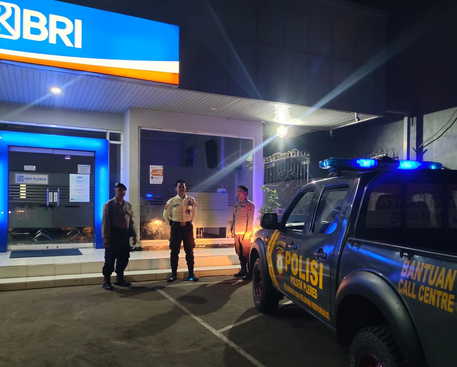 Blue Light Patrol, Upaya Polsek Plered Cegah Aksi Kriminal di Malam Hari