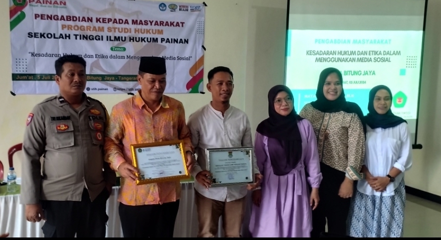 STIH Painan Menggelar Acara Seminar Didesa Bitung Jaya Sebagai Bentuk Pengabdian Terhadap Masyarakat 