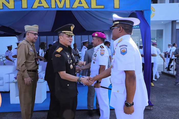 Kolonel Marinir Jasiman Purba Jabat Danlantamal I Belawan