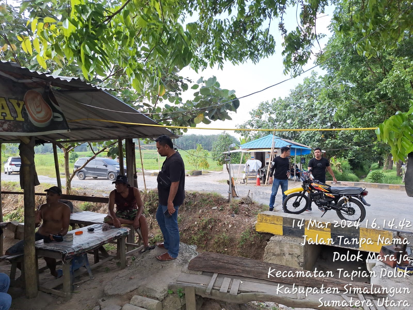 Sat Narkoba Polres Simalungun Selidiki Laporan Medol Adanya Peredaran Narkoba di Area Perkebunan Karet