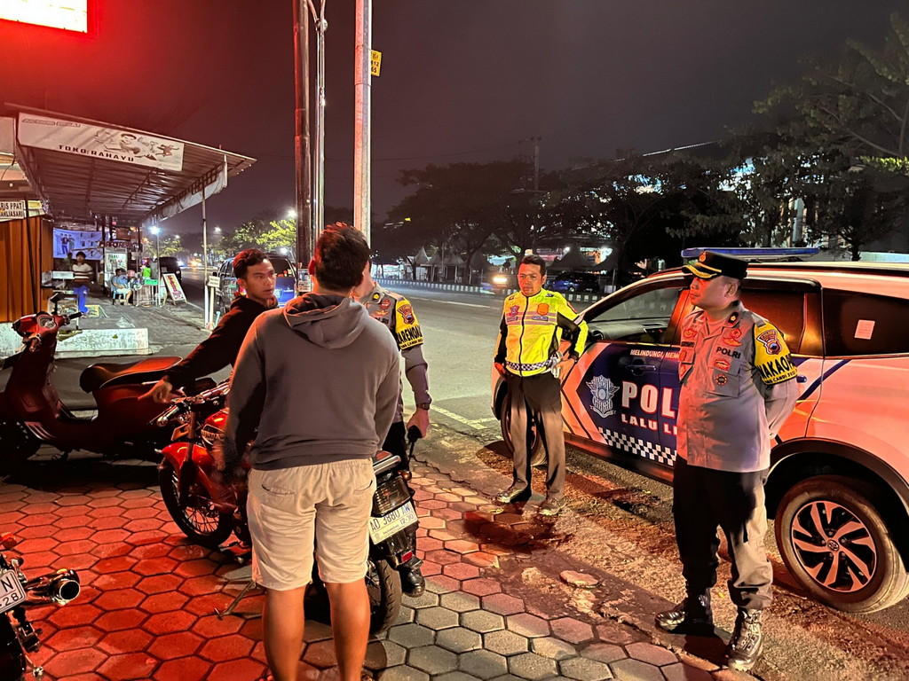 Merespon Keluhan Masyarakat, Polres Karanganyar Gerak Cepat Gelar Operasi Sepeda Motor Berknalpot Brong