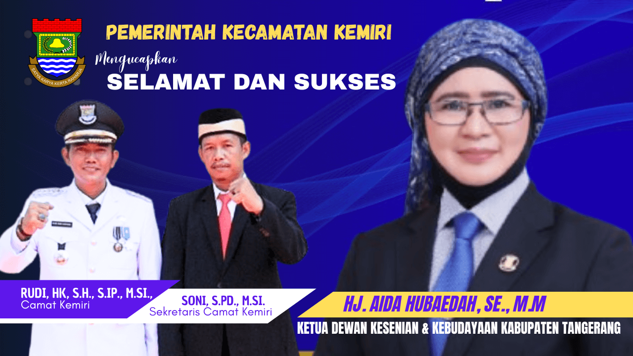 Camat Kemiri Ucapkan Selamat atas Terpilihnya Hj. Aida Hubaedah sebagai Ketua Dewan Kesenian dan Kebudayaan