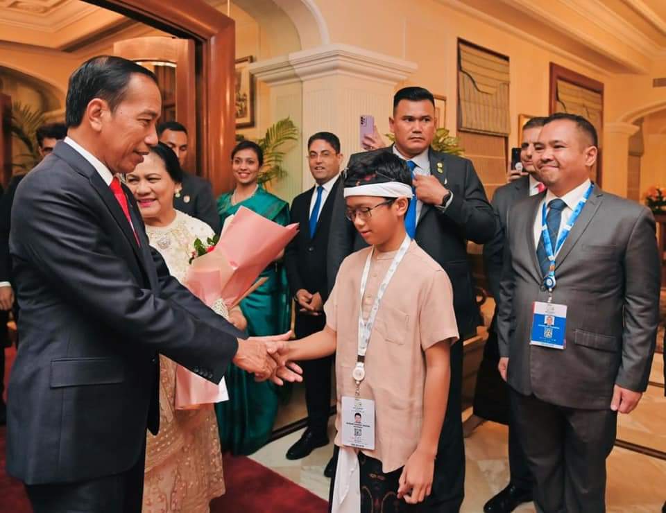 Presiden Jokowi dan Ibu Iriana Tiba di New Delhi