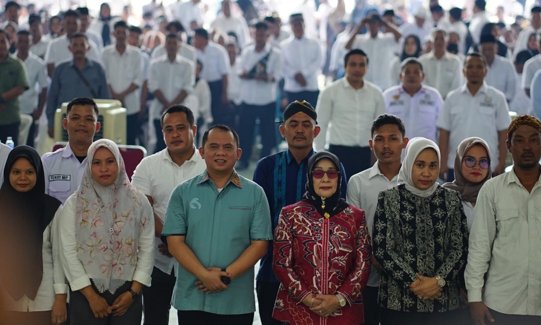 Bupati hadiri pelantikan dan pengukuhan Kader LPM Kelurahan/Desa se- Labuhanbatu