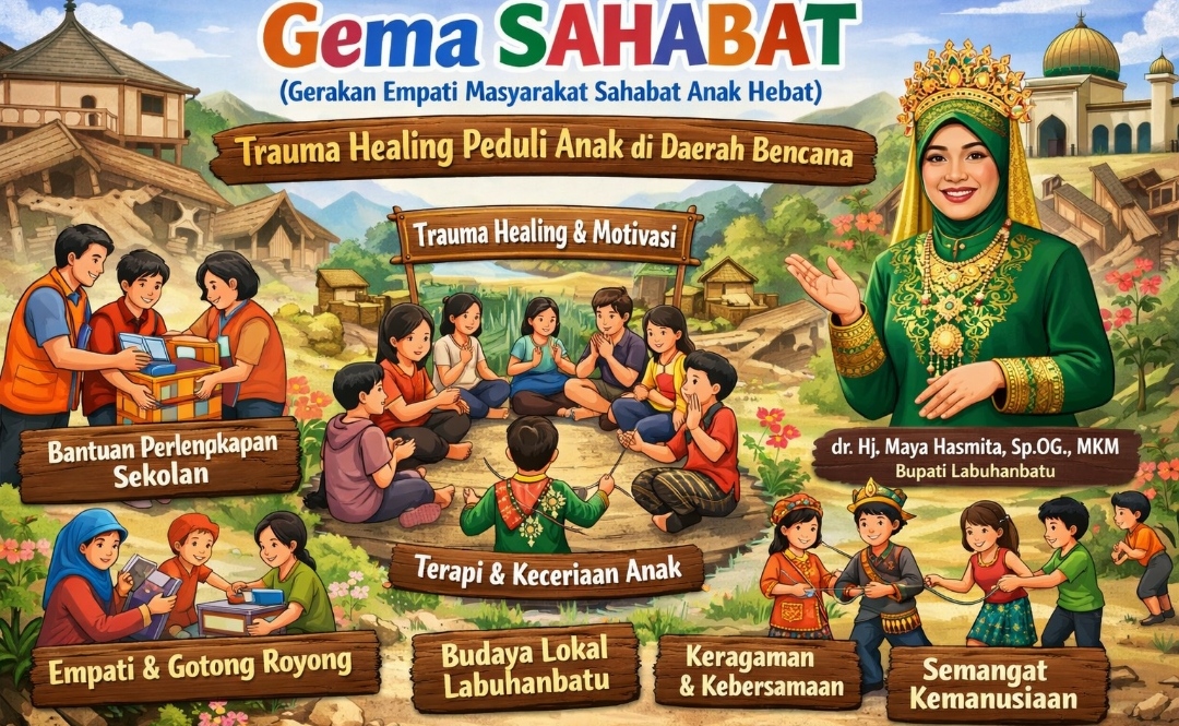 Paparkan Program ‘Gema Sahabat’, Bupati Labuhanbatu Dinyatakan Berhak Terima Anugerah Kebudayaan PWI 2026