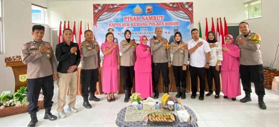 Kemang Dapat Kapolsek Baru, Kompol Taufik Lanjut Tugas di Parungpanjang