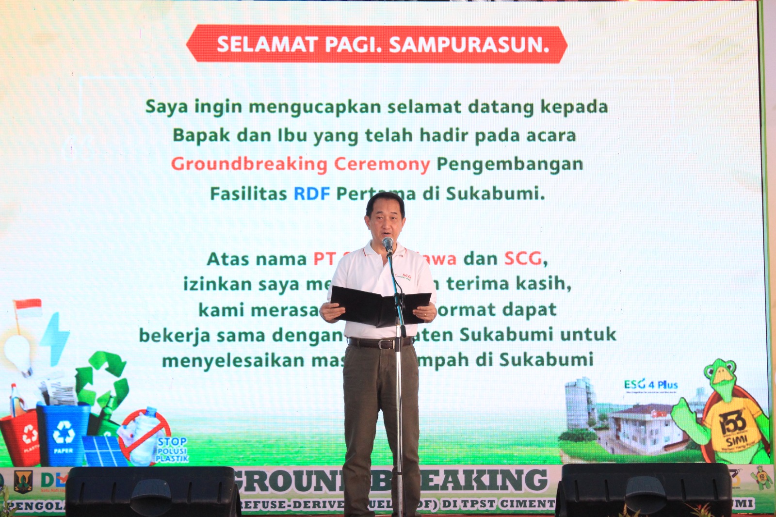 SCG Jalin Kolaborasi dengan Pemerintah Daerah Sukabumi Selenggarakan Groundbreaking