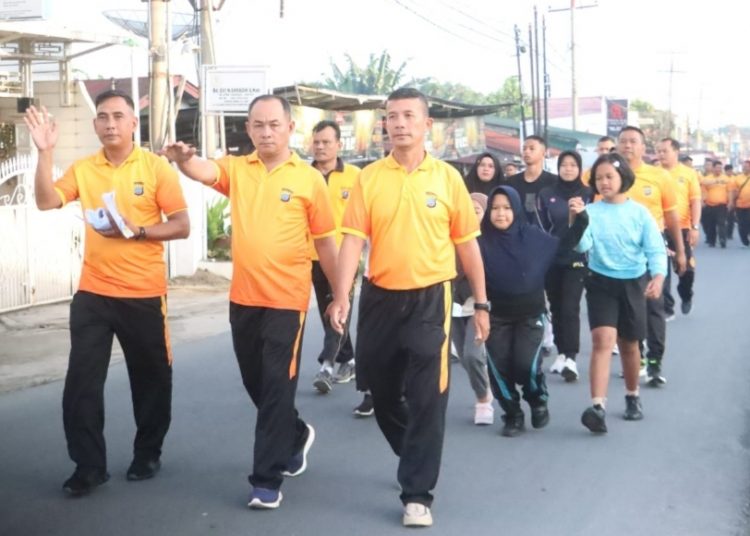 Sat Lantas Polres Simalungun Gelar Car Free Day dengan Layanan Kesehatan dan SIM Keliling