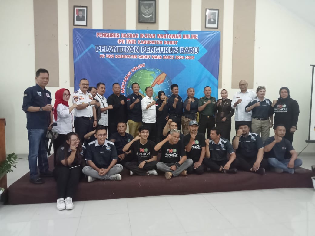 Pengurus PD IWO Kabupaten Garut Masa Bakti 2024-2029 Resmi Dilantik