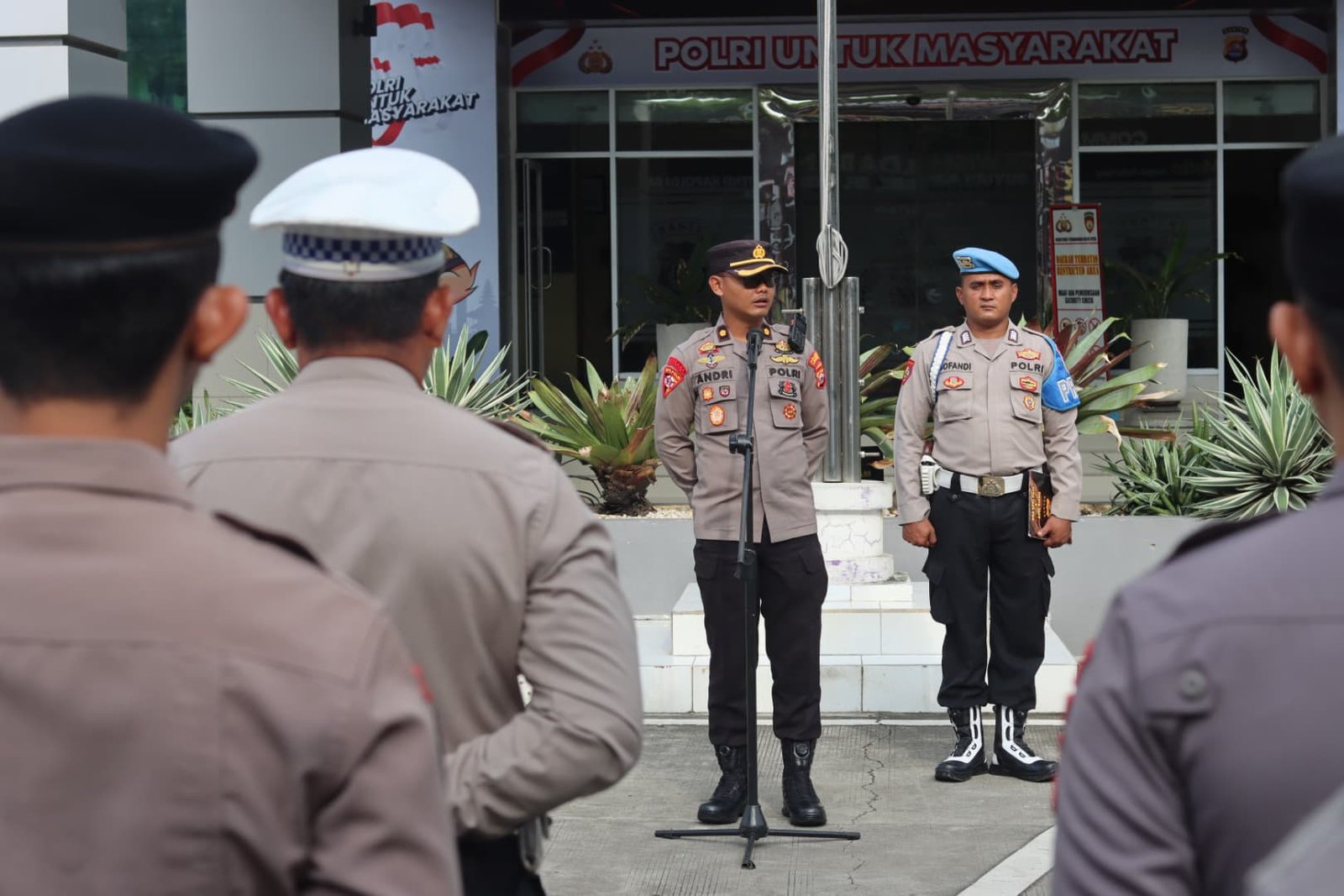 Polresta Tangerang Gelar Apel Siaga Pengamanan PSU Kabupaten Serang dan Peringatan Wafat Isa Al-Masih