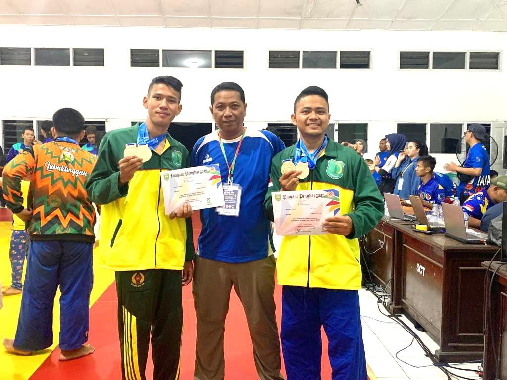 Personel Detasemen Gegana Satbrimob Polda Sumsel Raih Emas di Ajang Porprov XIV Cabor Judo