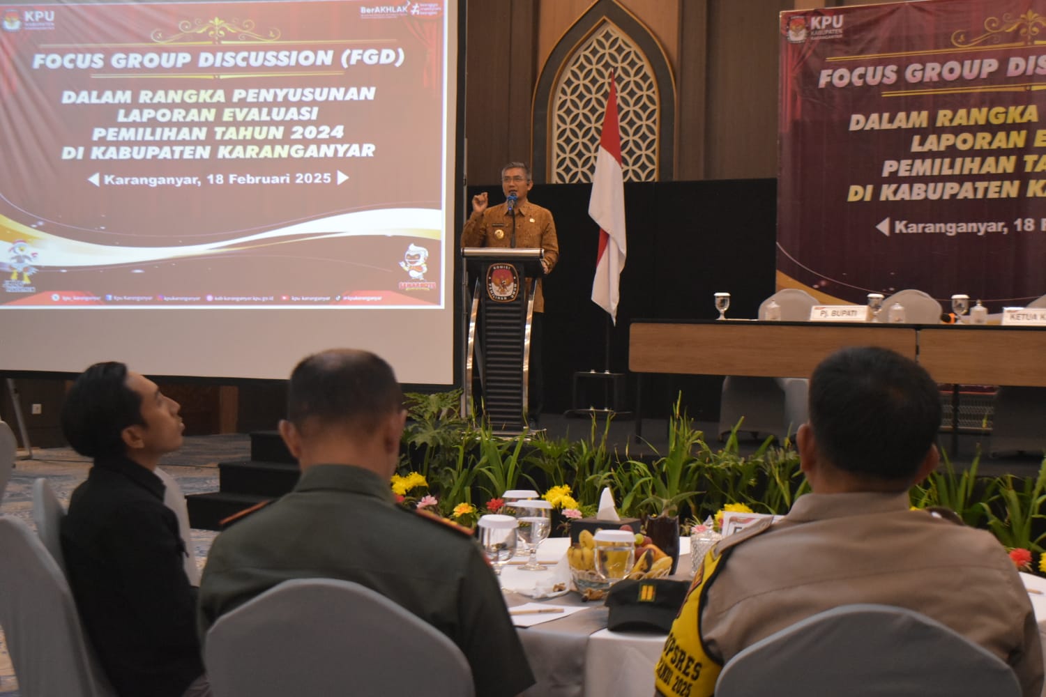 PJ Bupati Karanganyar Pamitan, KPU Karanganyar Kembalikan Sisa Dana Pilkada 2024 Sebesar Rp 3,5 Miliar