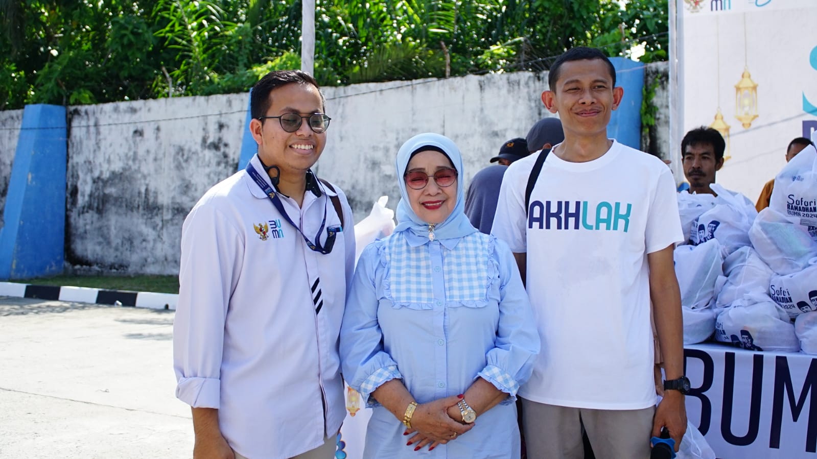 Safari Ramadhan Bersama BUMN, Plt Bupati Labuhanbatu Saksikan Pasar Murah 