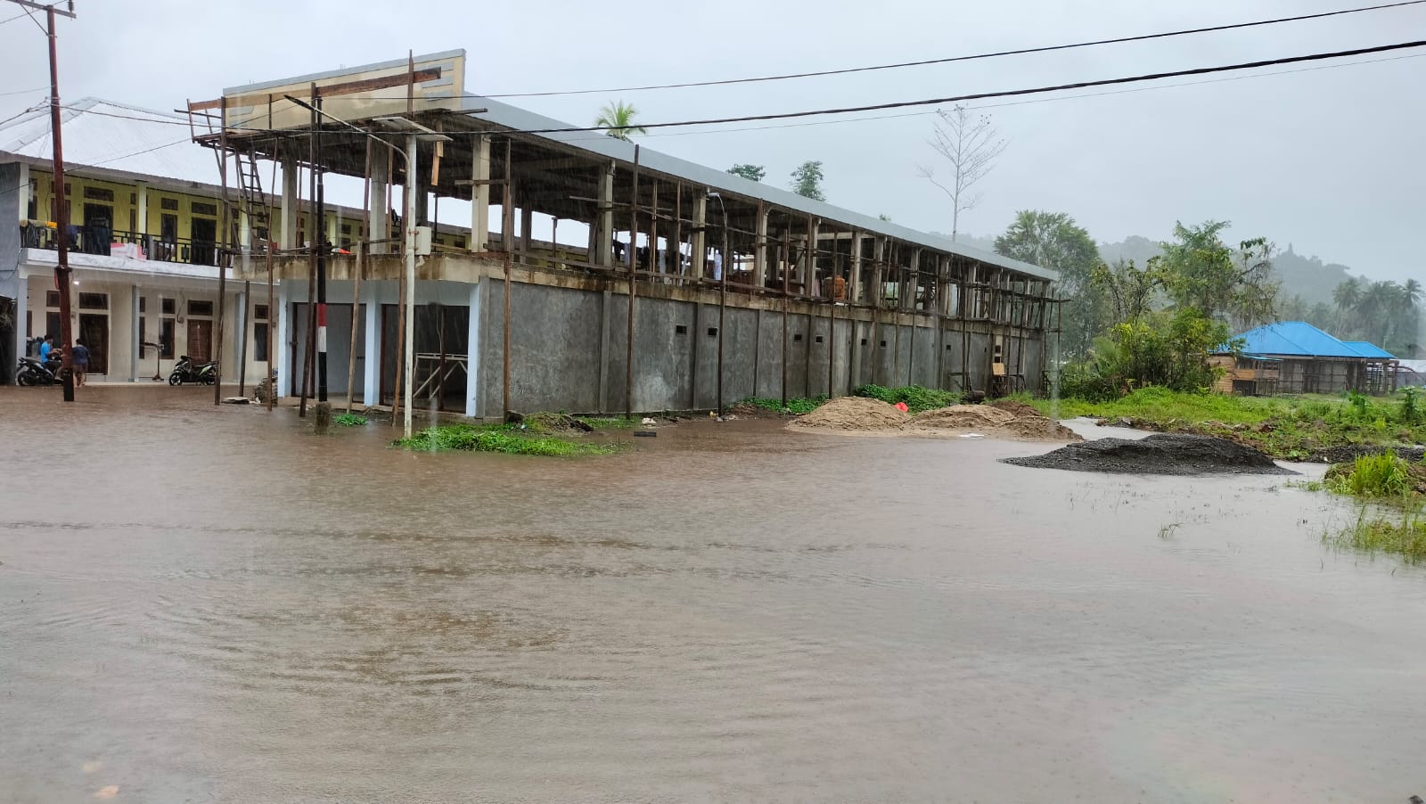 Banjir Halmahera Tengah Berangsur Surut, BPBD Masih Lakukan Pendataan
