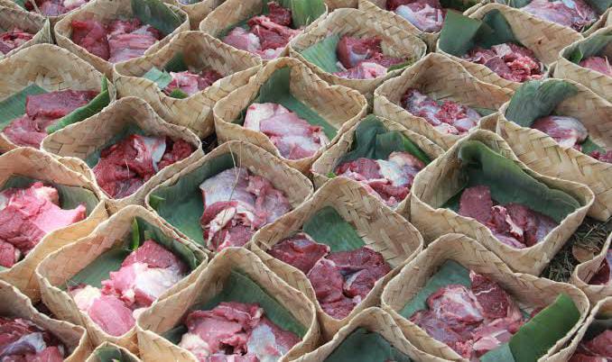 Kampanye Distribusi Daging Qurban Tanpa Plastik