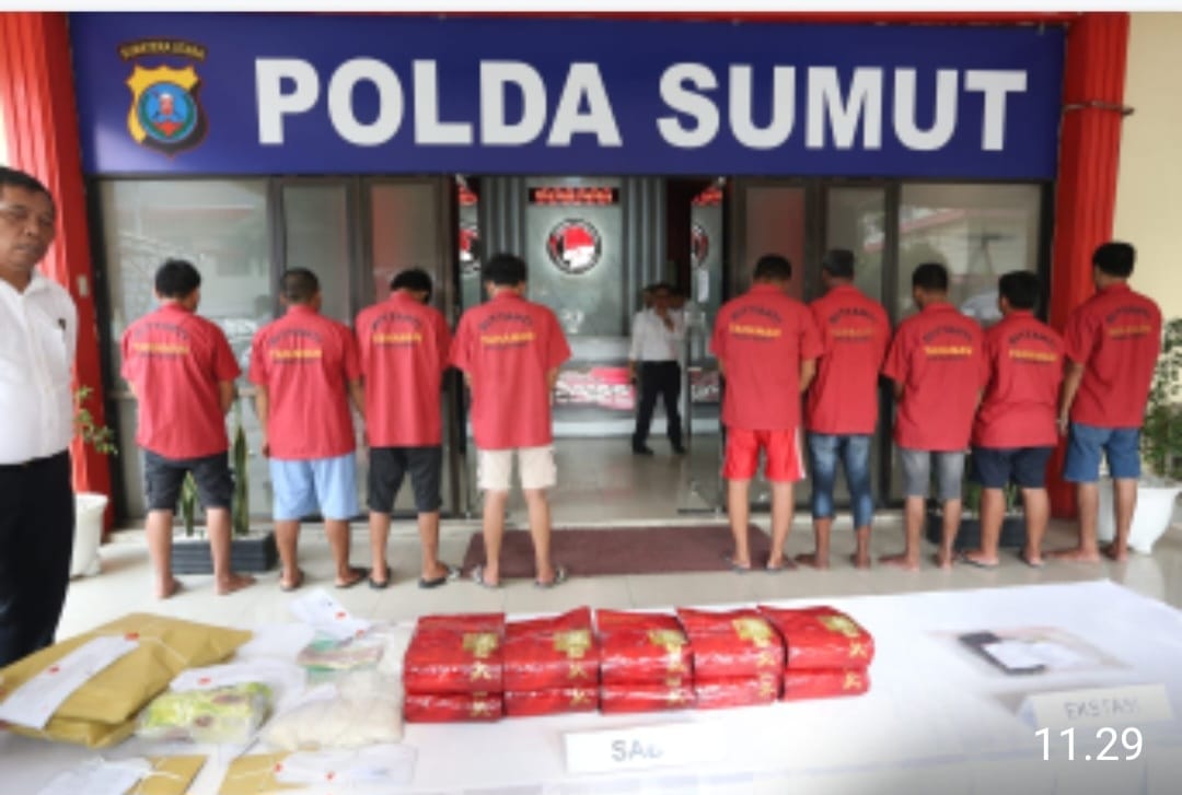 Polisi Tangkap Pengedar Narkoba Jaringan Malaysia