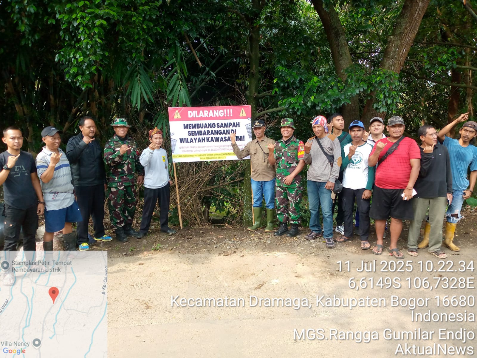 Kegiatan Jum’at Bersih di Desa Sukadamai: Masyarakat Bersatu Jaga Kebersihan dan Keselamatan