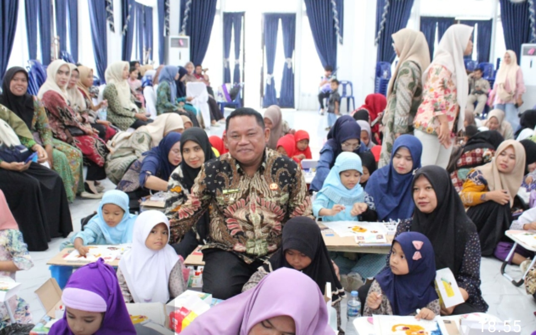 Wakil Bupati Labuhanbatu Perkenalkan Batik Sebagai Warisan Bangsa