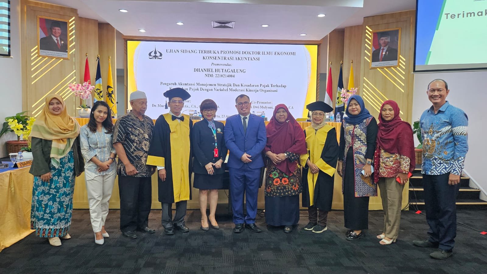 Unipi Tangerang Melahirkan Doktor Akuntansi dari Usakti